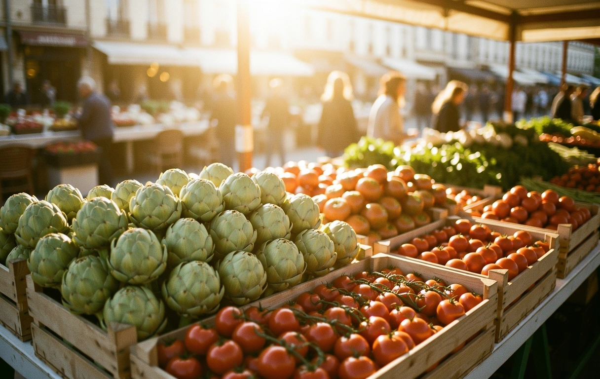 Produits frais du marché français